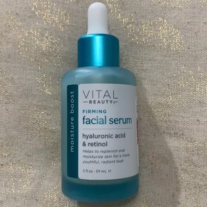 Vital Beauty Moisture Boost Firming Facial Serum Hyaluronic Acid Retinol